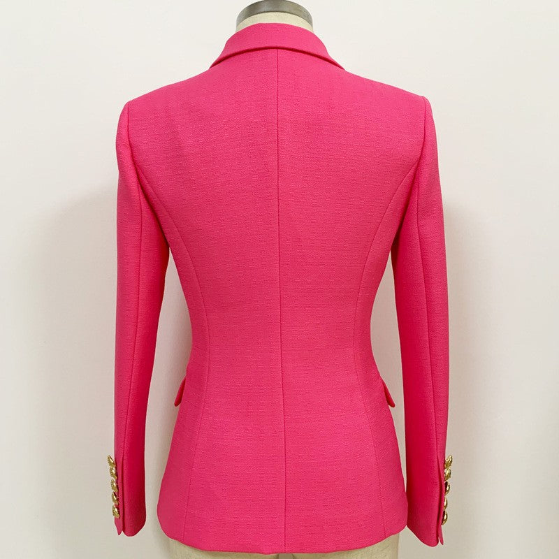 New Double Breasted Blazer Coats Women Fashion Party Club Clothes Long Sleeves Sequin Shinny Jackets Luxury Oversized