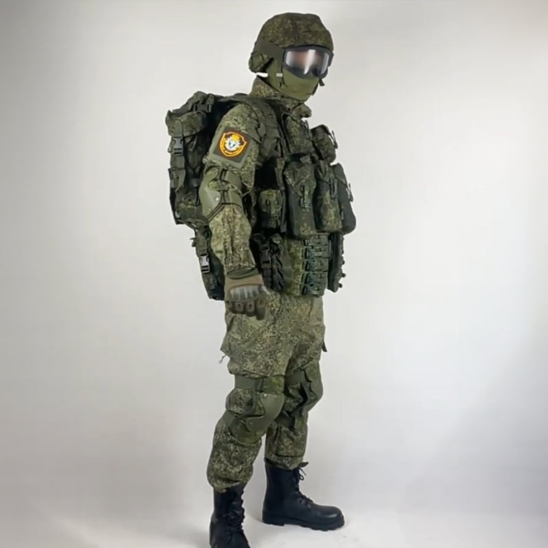 Cold War - era original - grade replica of the Russian military - issued VKBO lv5 digital camouflage combat jacket and suit
