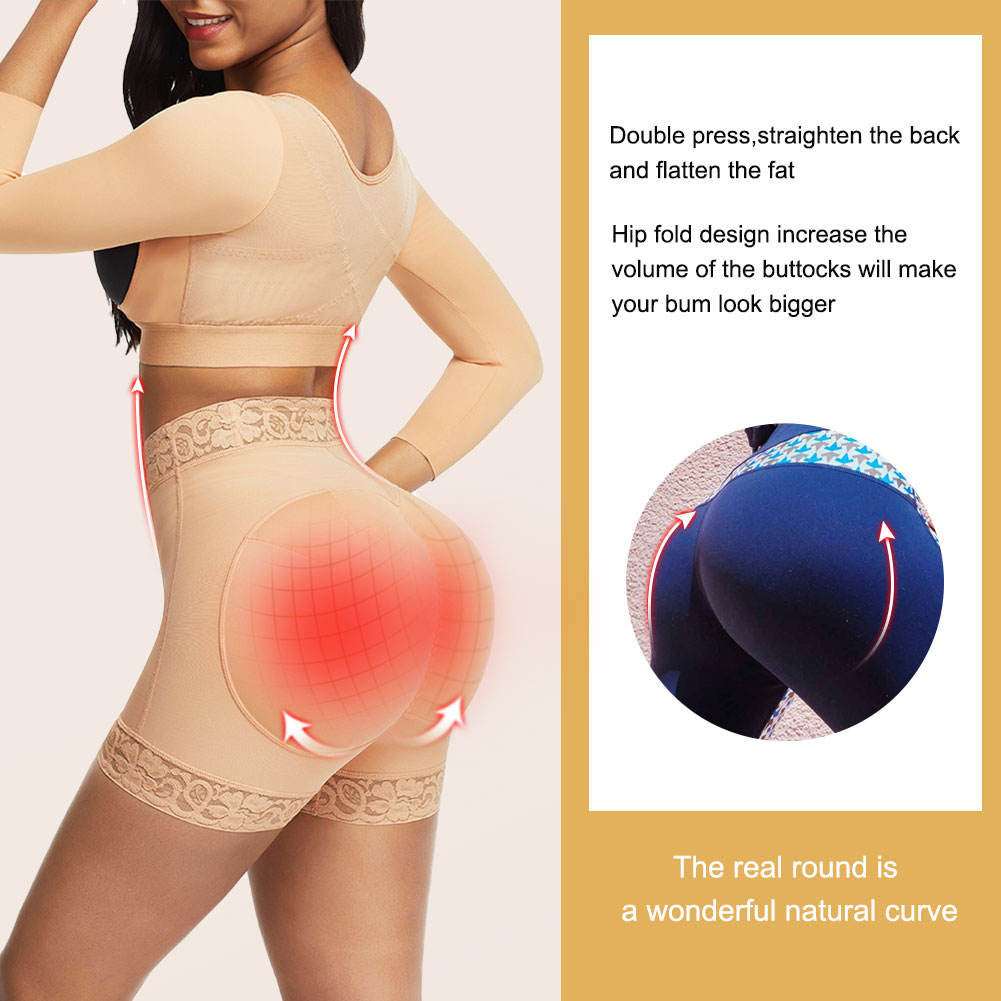 European and American tight waistband pants, plastic compression pants, hip lifting pants