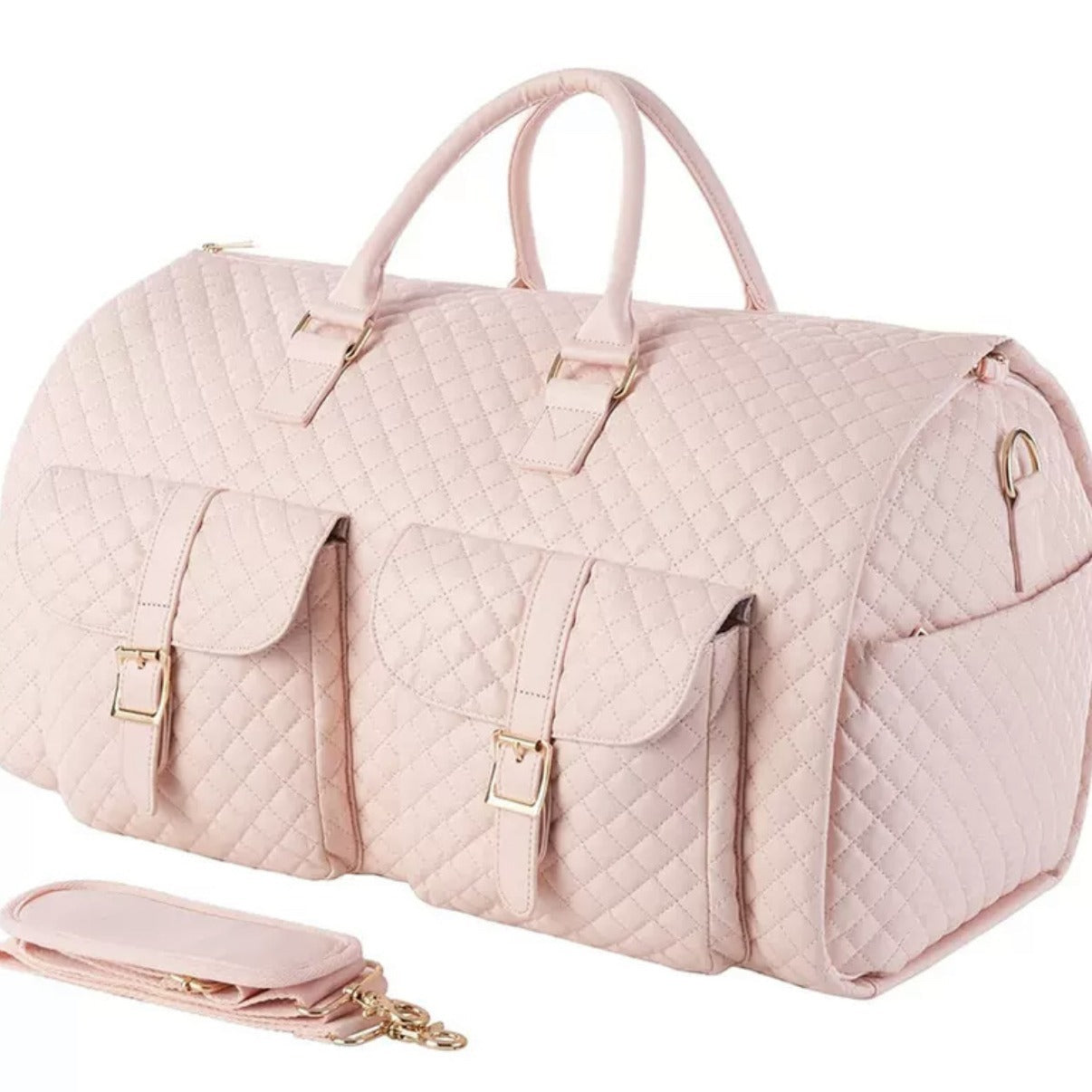 Travel bag with shoe bag coat storage bag luggage bag with carrying lever men's and women's business trip bag