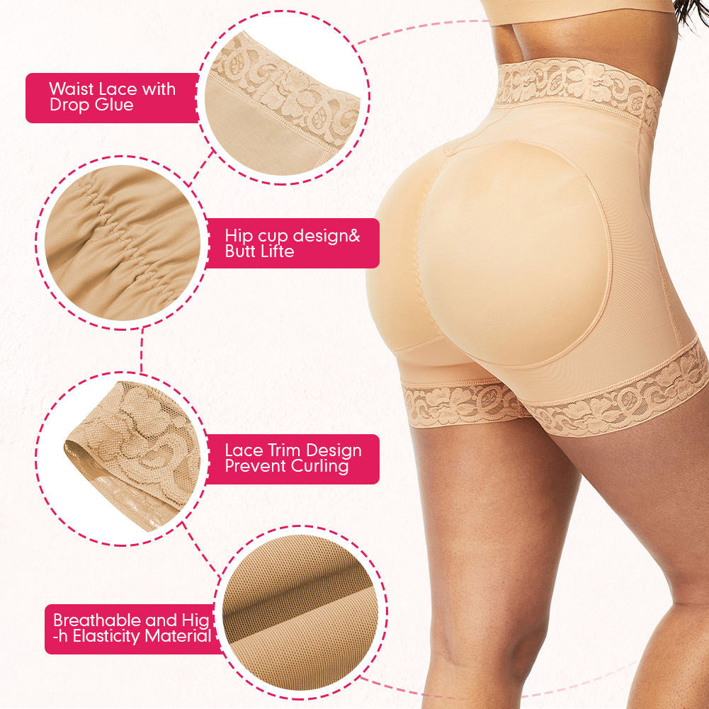 European and American tight waistband pants, plastic compression pants, hip lifting pants