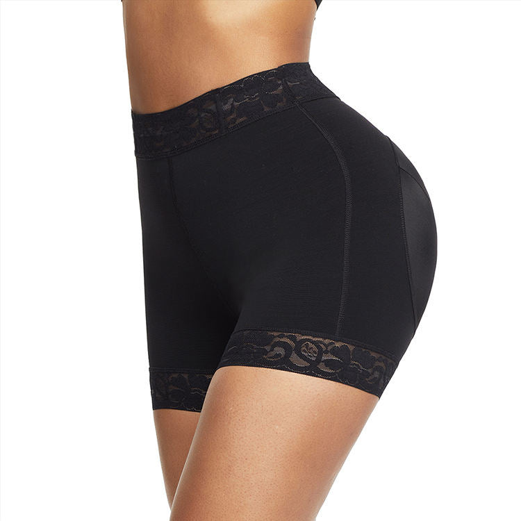 European and American tight waistband pants, plastic compression pants, hip lifting pants